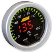 AEM X-Series Oil Pressure Gauge 0-150PSI / 0-10BAR