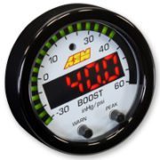 AEM X-Series Boost Pressure Gauge 60PSI / 4BAR Display