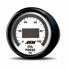AEM Classic Digital Oil Pressure Display Gauge | 0 to 150 PSI