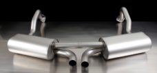 REMUS Stainless steel sport exhaust L/R, cat-back - 689012 0500LR