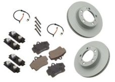 Brake service kit (FRONT) - Pads / Rotors / Sensors / Shims