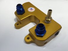 TRS Porsche Heat Exchanger Delete Plate - M96 M97