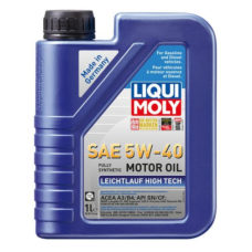 LiquiMoly 5w40 Leichtlauf High Tech Synthetic Oil (12 x 1 Liter)