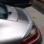 1998 - 2004 Porsche 911 / 996 Coupe Euro Style Rear 3pc Trunk Lip Spoiler