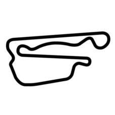 Adams Motorsports Park Optional Course Track Vinyl