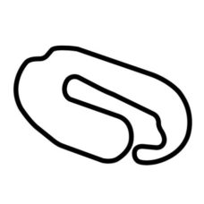 Atlanta Motor Speedway Road Course Track Vinyl