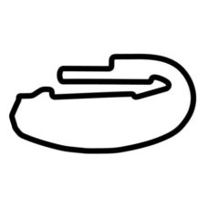 Auto Club Speedway Sports Car Layout Track Vinyl