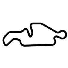Calspeed Karting Classico Course Track Vinyl