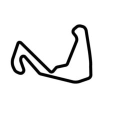 Carolina Motorsports Park Full Course Track Vinyl