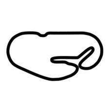 Daytona International Speedway Road Course Track Vinyl