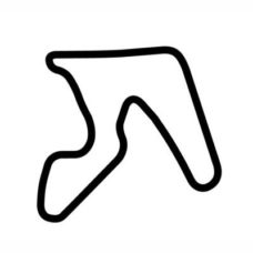 Hallett Motor Racing Circuit Track Vinyl