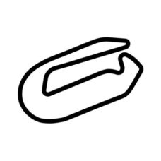 Homestead Miami Speedway Modified Road Course Track Vinyl
