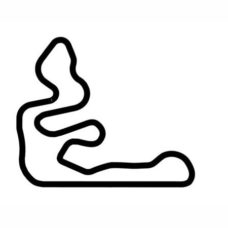 Inde Motorsports Ranch Configuration #4 Track Vinyl