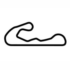 Inde Motorsports Ranch South Course Track Vinyl
