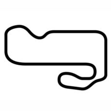 Indianapolis Raceway Park Road Course Track Vinyl