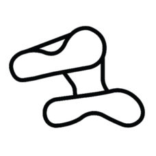 Lime Rock Park Autocross Course Track Vinyl