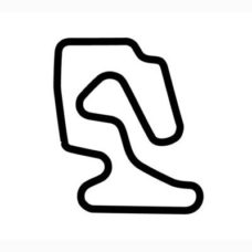 Miller Motorsports Park East Course Track Vinyl