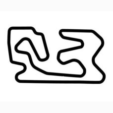Miller Motorsports Park Full Course Track Vinyl