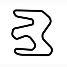 Miller Motorsports Park West Course Track Vinyl