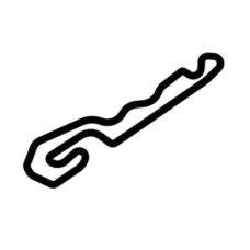 NOLA Motorsports Park North Course A Track Vinyl