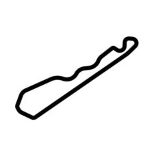 NOLA Motorsports Park North Course C Track Vinyl
