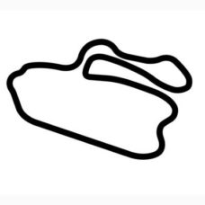 New Hampshire Motor Speedway Road Course Track Vinyl