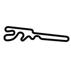 Palm Beach International Raceway Kart Track Vinyl