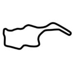 Sonoma Raceway (Infineon) NASCAR Course Track Vinyl