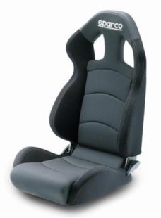 Sparco Seat CHRONO ROAD LRG GRY/BLK