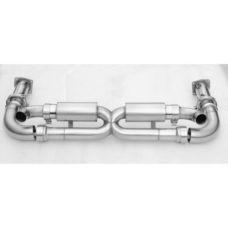 SpeedTech 997.1 Turbo 2.5" 'Quiet' X-cellerator X-flow Exhaust