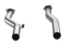 Akrapovic 958 Cayenne Turbo Titanium Front Link Pipe Set | DP-PO/T/1