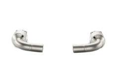 Akrapovic 991 Turbo/S Titanium Link Pipe Set with Cats | L-PO991T/1