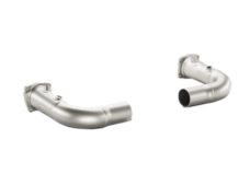 Akrapovic 991 Turbo/S Titanium Link Pipe Set without Cats | L-PO991T/2
