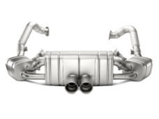 Akrapovic 981 Boxster Spyder / Cayman GT4 Titanium Slip-On Exhaust | S-PO981SO2-HT